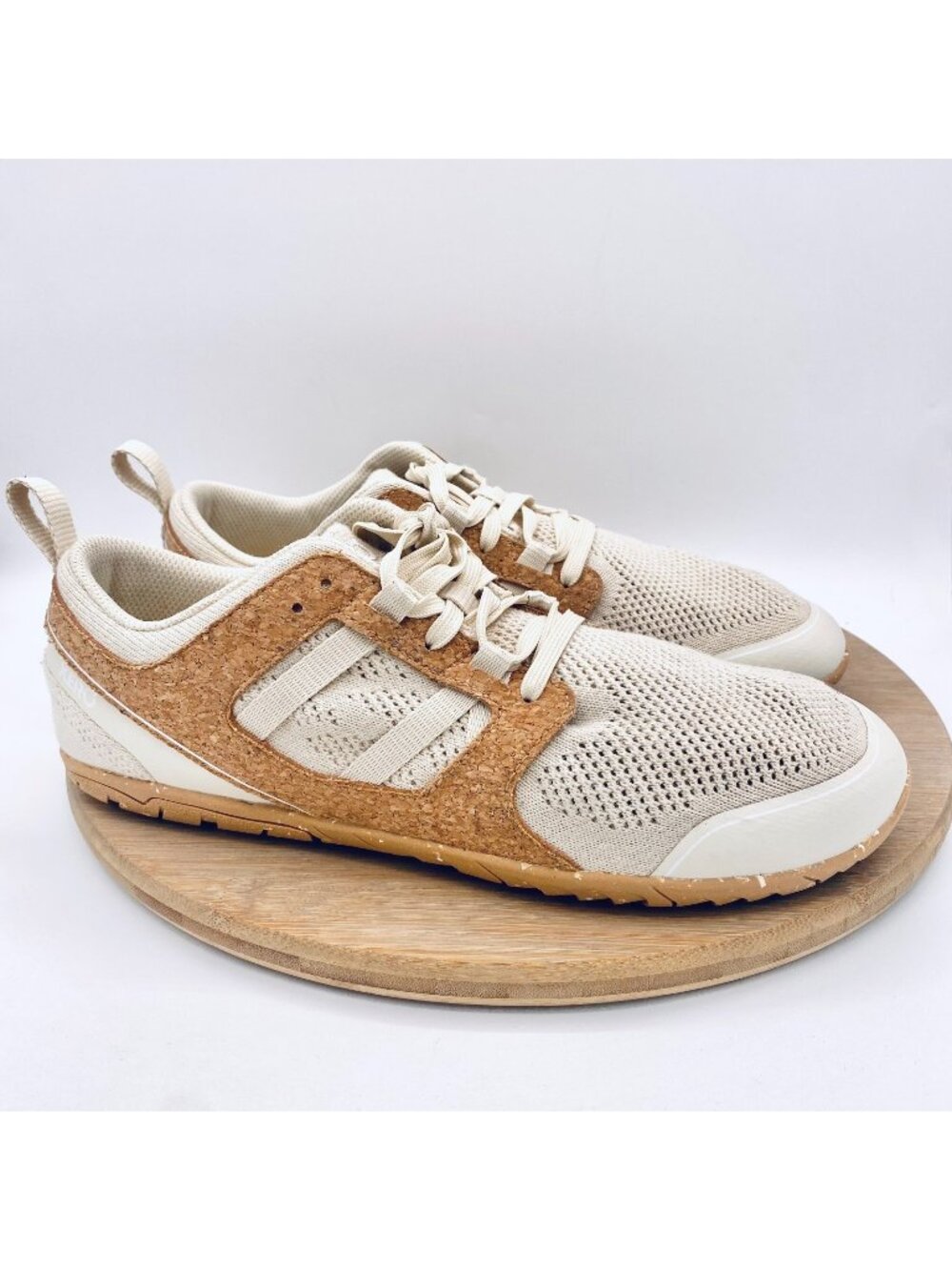 Xero Barefoot Shoes Mens 9 Beige Mesh Zero Drop Zelen Sneakers Minimalist - Picture 1 of 10